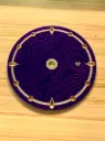 Topo/Shutter Double-Sided Dial (Purple/Gold) - 31.8 mm